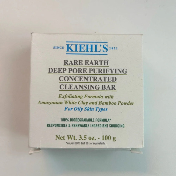 Rare Earth Deep Pore Purifying Concentrated Facial Cleansing Bar - Picture 1 of 6